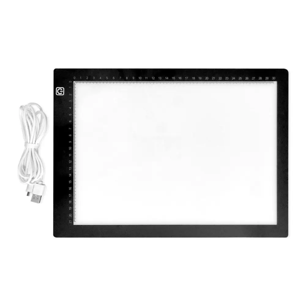 LED Light Box for Diamond Painting Size Dimensions