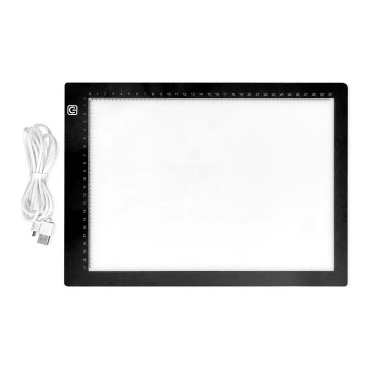 LED Light Box for Diamond Painting Various Size Dimensions - Diamond Painting Accessory