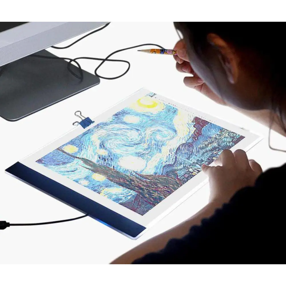 LED Light Box for Diamond Painting Size Dimensions