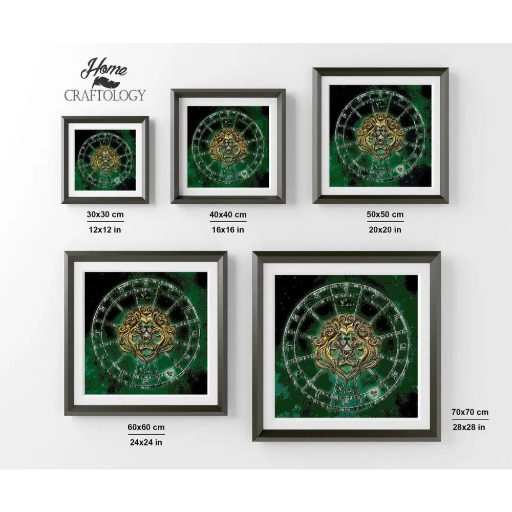 Leo Horoscope - Premium Diamond Painting Kit - Diamond Painting Kit