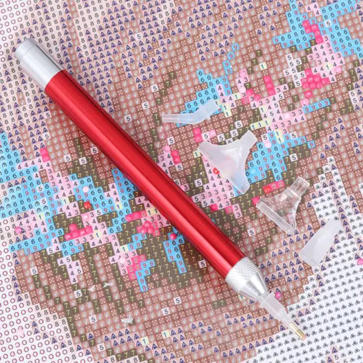Light Tip Diamond Painting Pen with Case Chris’ Pen - Diamond Painting Accessory