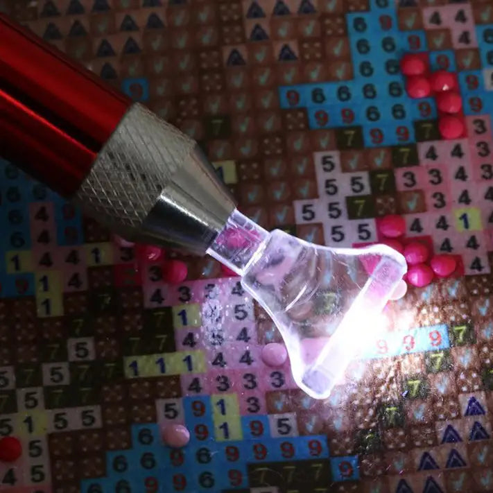Light Tip Diamond Painting Pen with Case Chris’ Pen - Diamond Painting Accessory