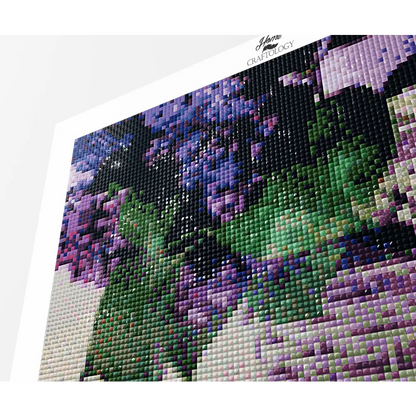 Lilac Bouquet - Premium Diamond Painting Kit - Diamond Painting Kit