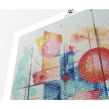 Lines and Shapes - Exclusive Premium Diamond Painting Kit - Diamond Painting Kit