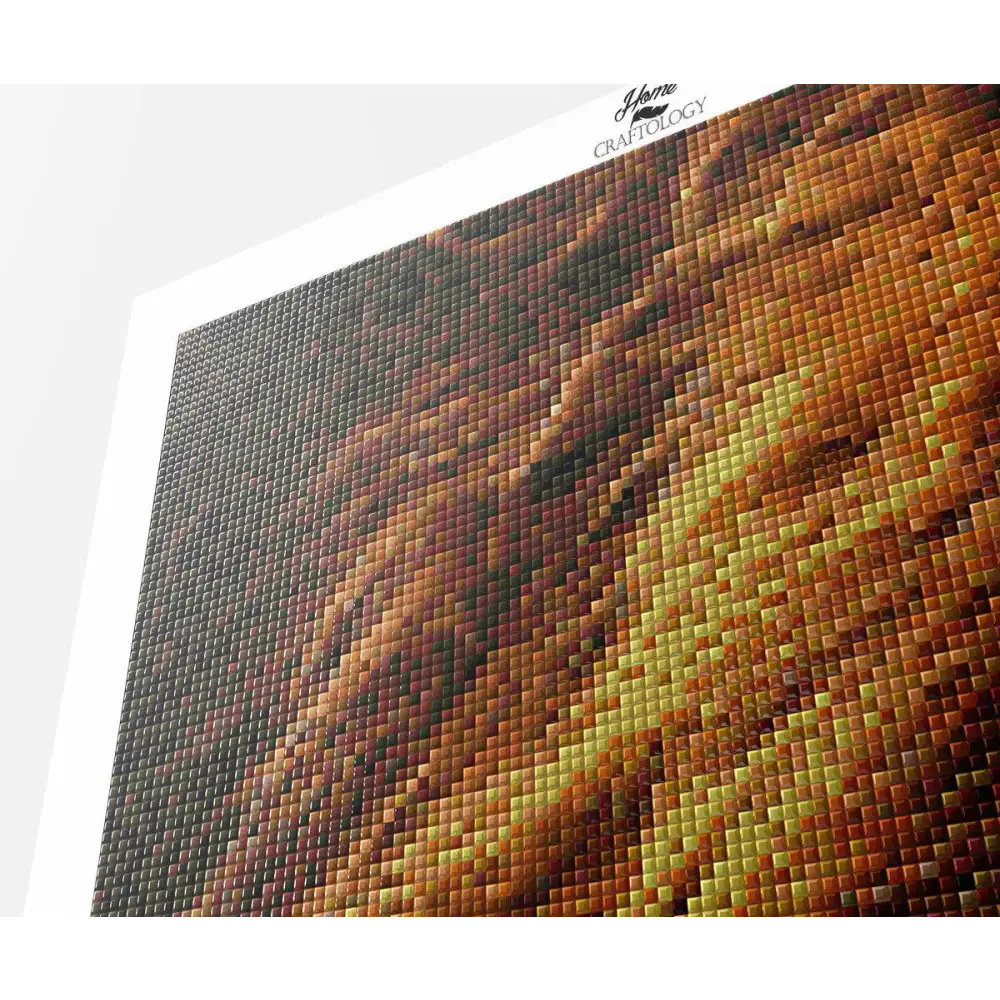 Lion Close-up - Premium Diamond Painting Kit - Diamond Painting Kit