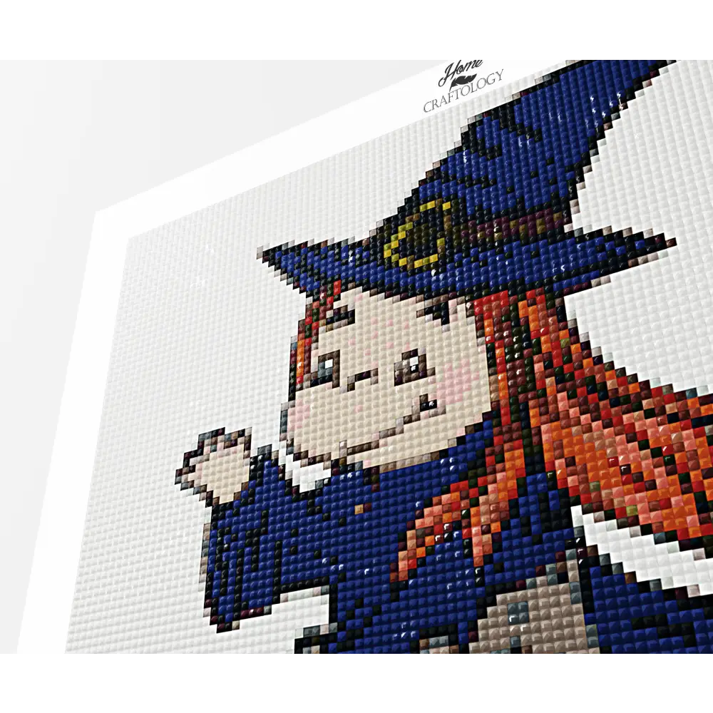 Little Witch - Premium Diamond Painting Kit - Diamond Painting Kit