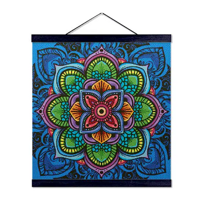 Lotus Mandala - Premium Diamond Painting Kit - Diamond Painting Kit