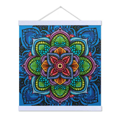 Lotus Mandala - Premium Diamond Painting Kit - Diamond Painting Kit