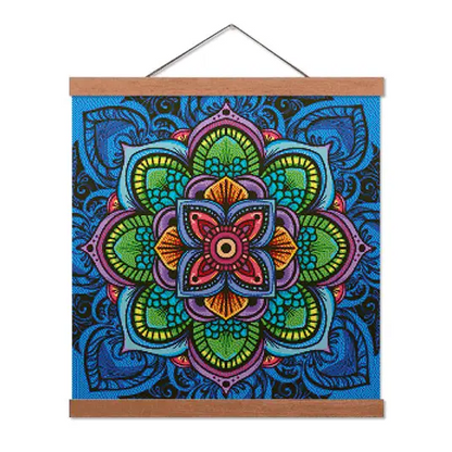 Lotus Mandala - Premium Diamond Painting Kit - Diamond Painting Kit