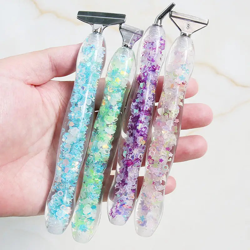 Luminous Diamond Painting Pen with 6 Replaceable Tips - Diamond Painting Accessory