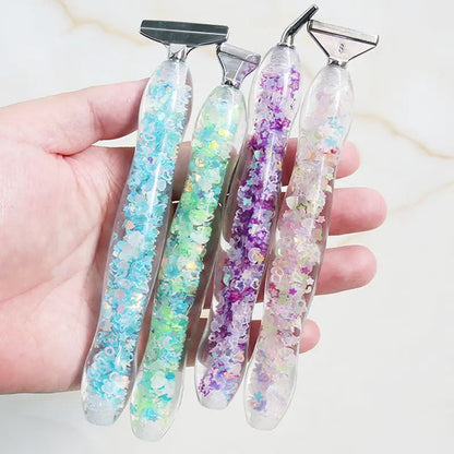 Luminous Diamond Painting Pen with 6 Replaceable Tips - Diamond Painting Accessory
