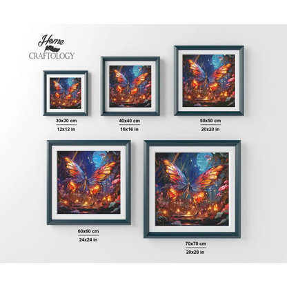 Magical Butterfly - Exclusive Premium Diamond Painting Kit - Diamond Painting Kit
