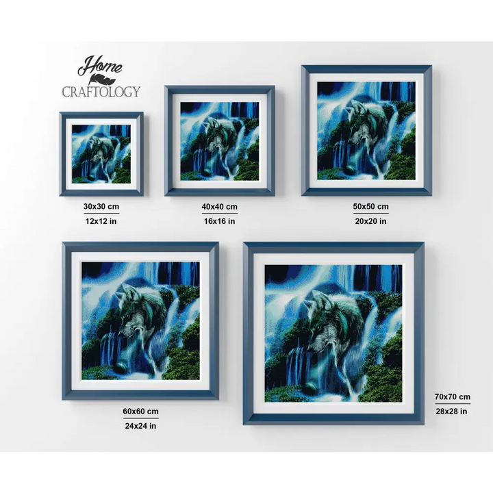 Majestic Wolf - Premium Diamond Painting Kit - Diamond Painting Kit