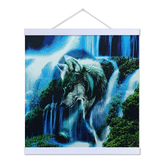 Majestic Wolf - Premium Diamond Painting Kit - Diamond Painting Kit