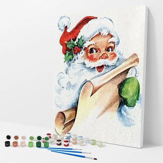 Making a List Kit - Paint By Numbers - 30x40cm / 12x16’’ / No Frame - Paint By Numbers