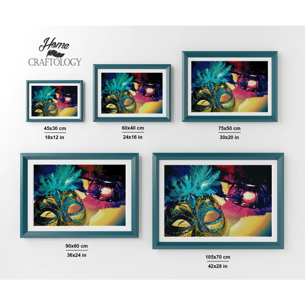 Mask - Premium Diamond Painting Kit - Diamond Painting Kit