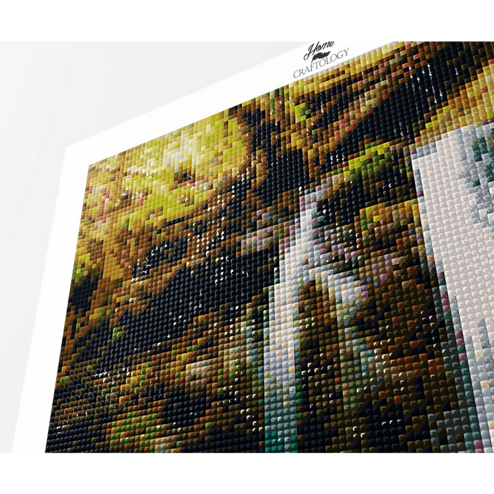 Mermaid and Waterfalls - Premium Diamond Painting Kit - Diamond Painting Kit