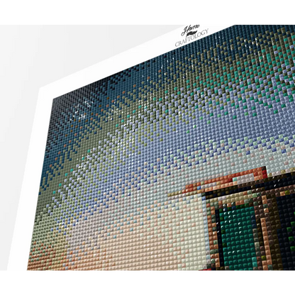 Mermaid on a Fishing Boat - Premium Diamond Painting Kit - Diamond Painting Kit