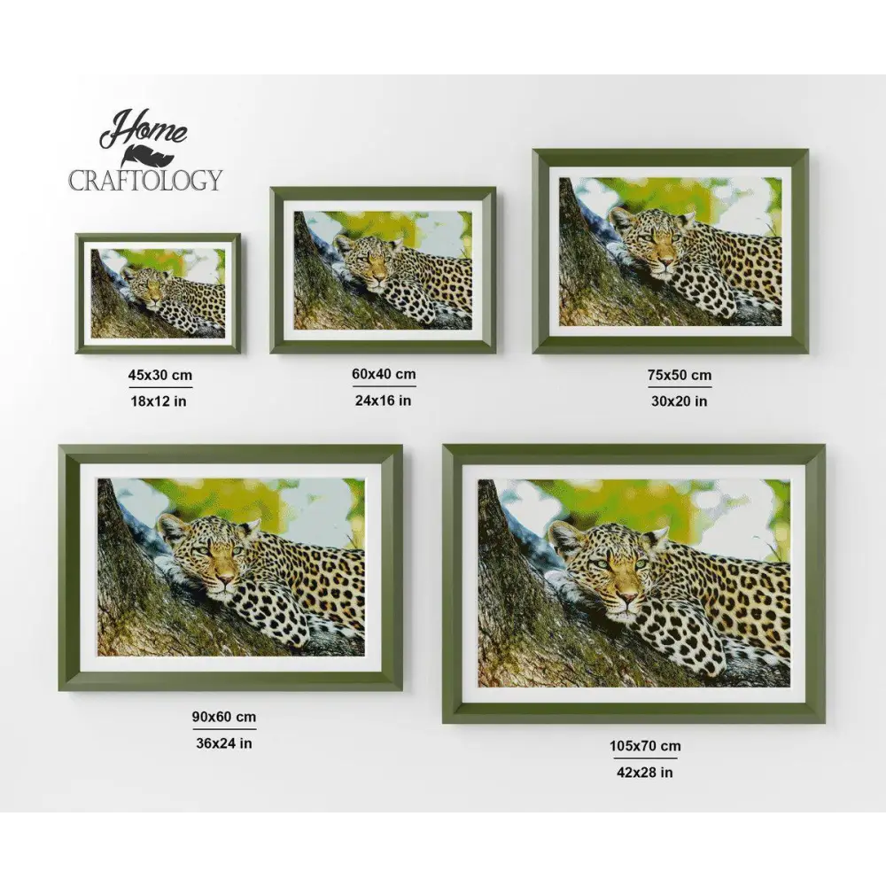 Mesmerizing Leopard - Premium Diamond Painting Kit - Diamond Painting Kit
