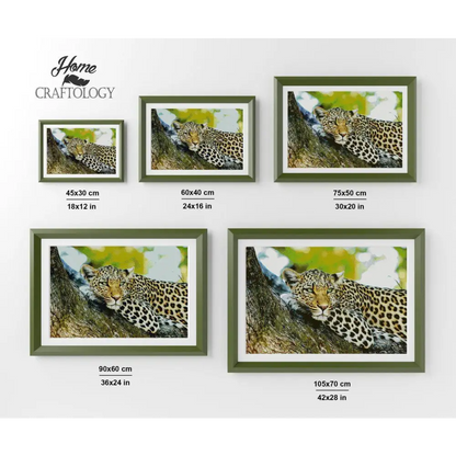 Mesmerizing Leopard - Premium Diamond Painting Kit - Diamond Painting Kit