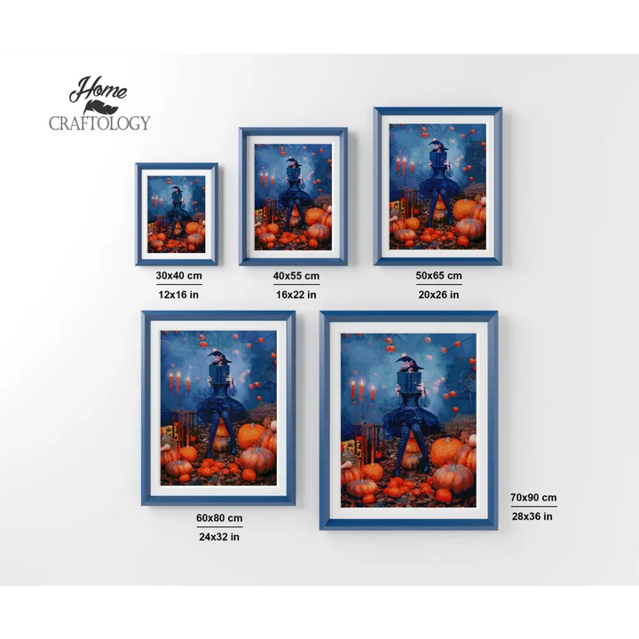 Mischievous Witch - Premium Diamond Painting Kit - Diamond Painting Kit