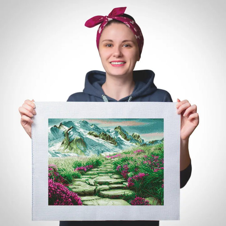 Misty Mountain Kit - Cross Stitch - No Frame - Cross Stitch Kit