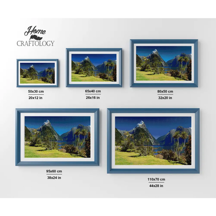 Mitre Peak - Premium Diamond Painting Kit - Diamond Painting Kit
