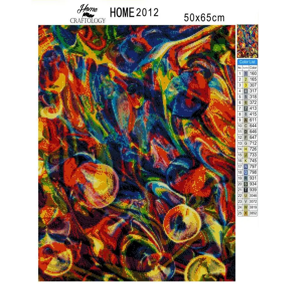 Mixture of Different Colors - Premium Diamond Painting Kit - Diamond Painting Kit