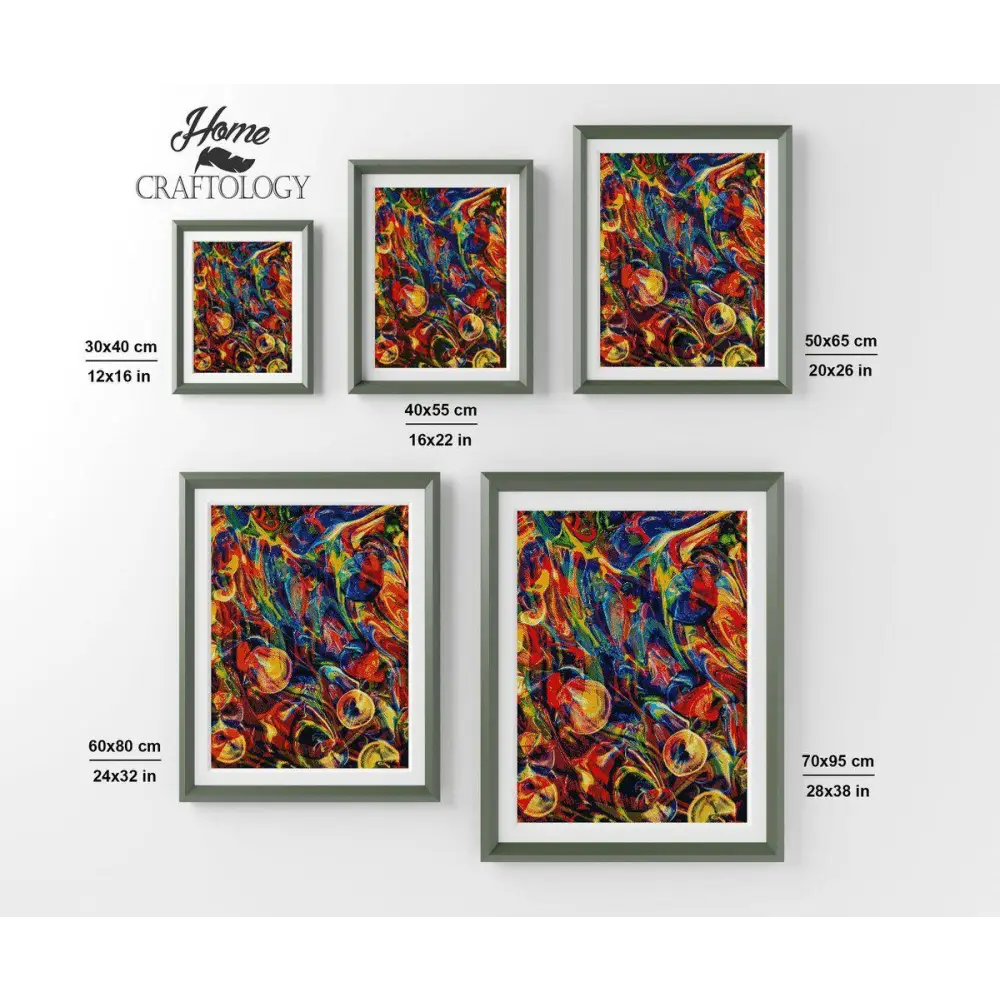 Mixture of Different Colors - Premium Diamond Painting Kit - Diamond Painting Kit
