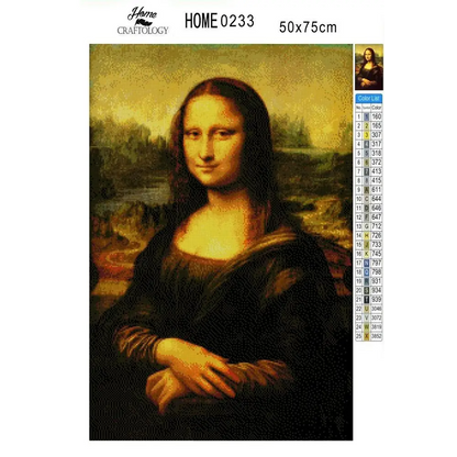 Mona Lisa - Premium Diamond Painting Kit - Diamond Painting Kit