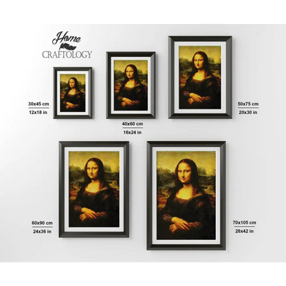 Mona Lisa - Premium Diamond Painting Kit - Diamond Painting Kit