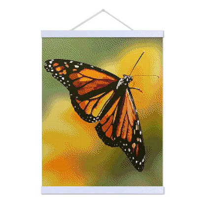 Monarch Butterfly Painting - Exclusive Premium Diamond Painting Kit - Diamond Painting Kit