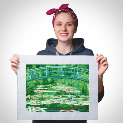 Monet Bridge Kit - Cross Stitch - No Frame - Cross Stitch Kit
