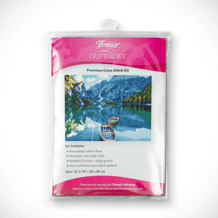 Mountain Lake Kit - Cross Stitch - Cross Stitch Kit