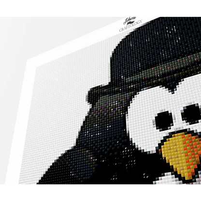 Mr. Penguin - Premium Diamond Painting Kit - Diamond Painting Kit