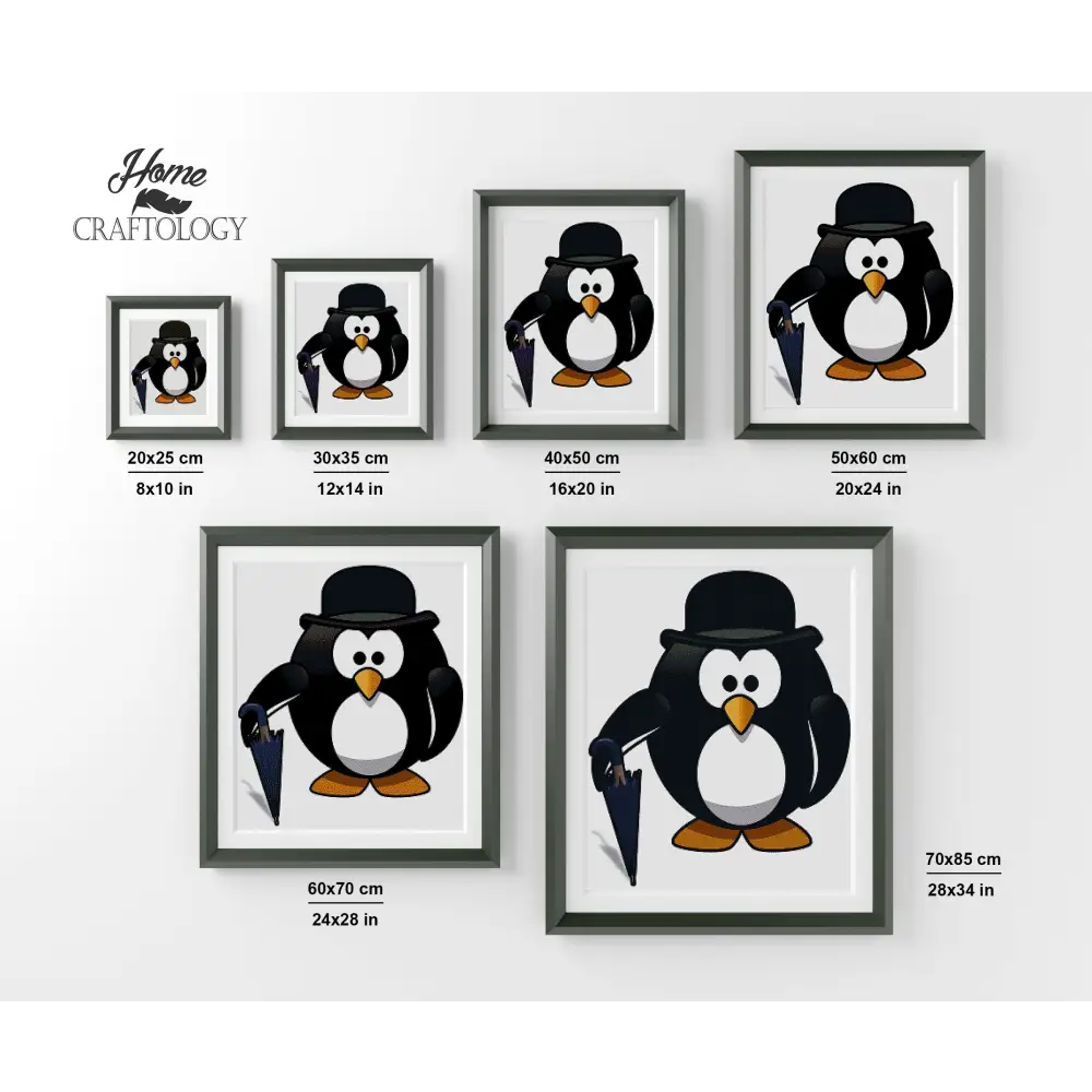 Mr. Penguin - Premium Diamond Painting Kit - Diamond Painting Kit