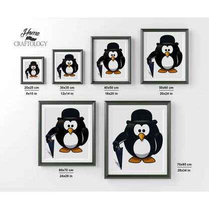 Mr. Penguin - Premium Diamond Painting Kit - Diamond Painting Kit