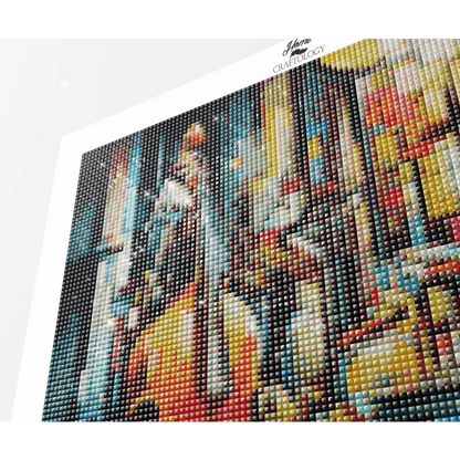 Musical Instruments Abstract - Exclusive Premium Diamond Painting Kit - Diamond Painting Kit