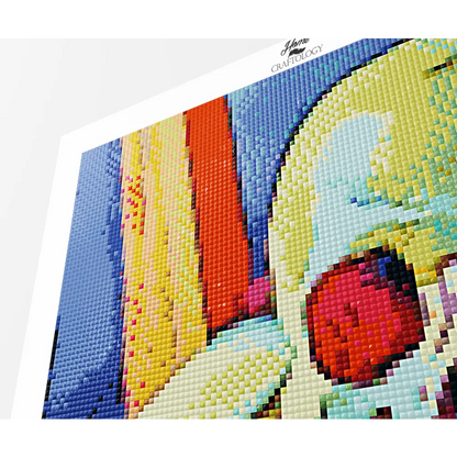 Neon Skull - Premium Diamond Painting Kit - Diamond Painting Kit