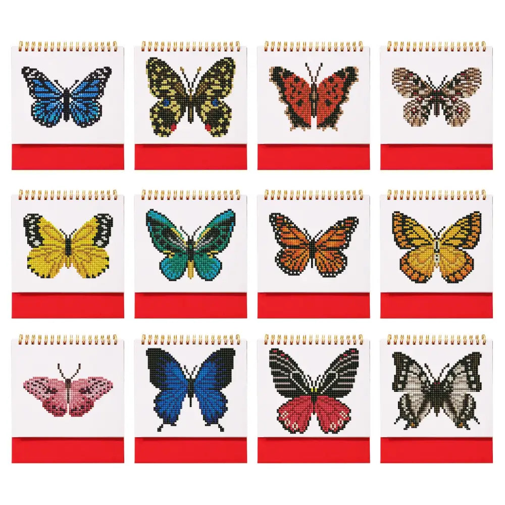 New! 2026 Butterfly Diamond Painting Calendar