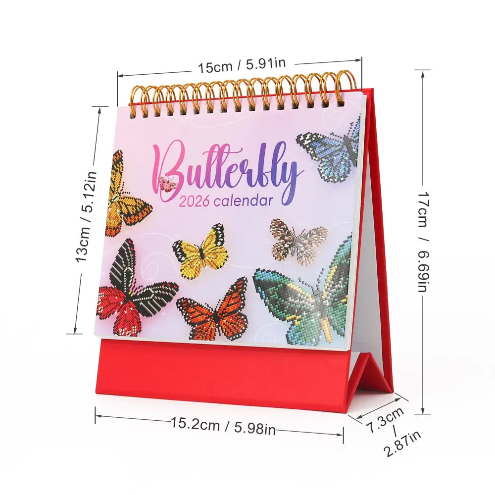 New! 2026 Butterfly Diamond Painting Calendar