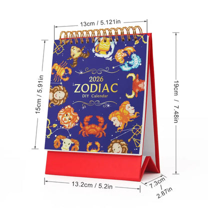 New! 2026 Zodiac Diamond Painting Calendar