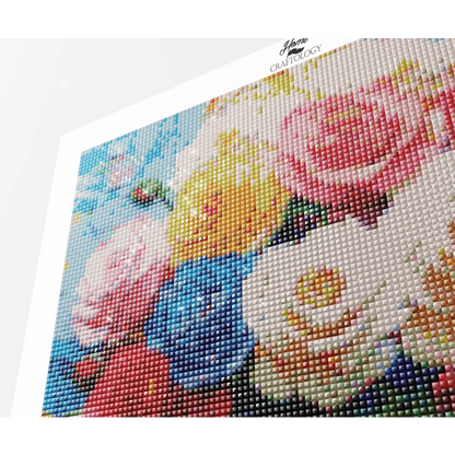 New! Bouquet of Roses - Exclusive Premium Diamond Painting Kit - Diamond Painting Kit