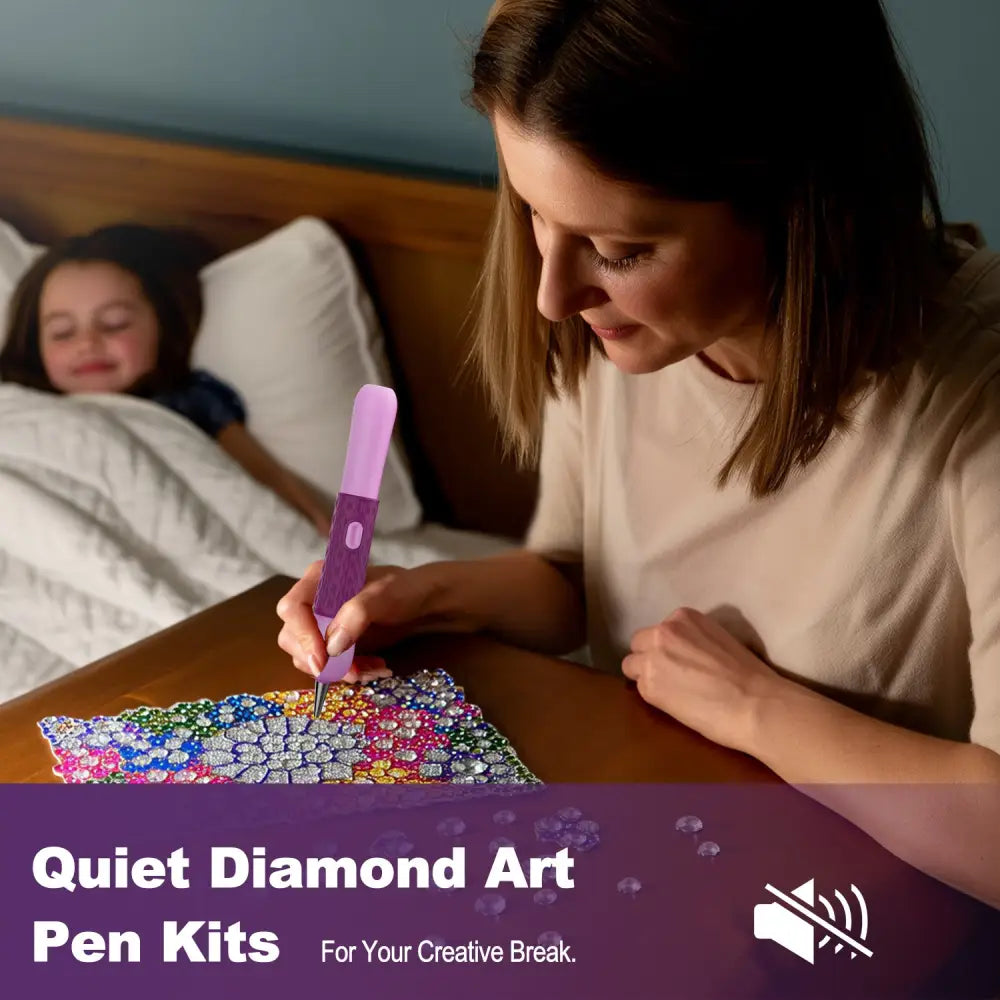 New! Electronic Diamond Painting Pen - Diamond Painting Accessory