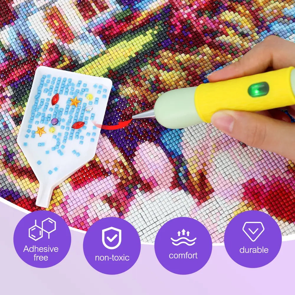 New! Electronic Diamond Painting Pen - Diamond Painting Accessory