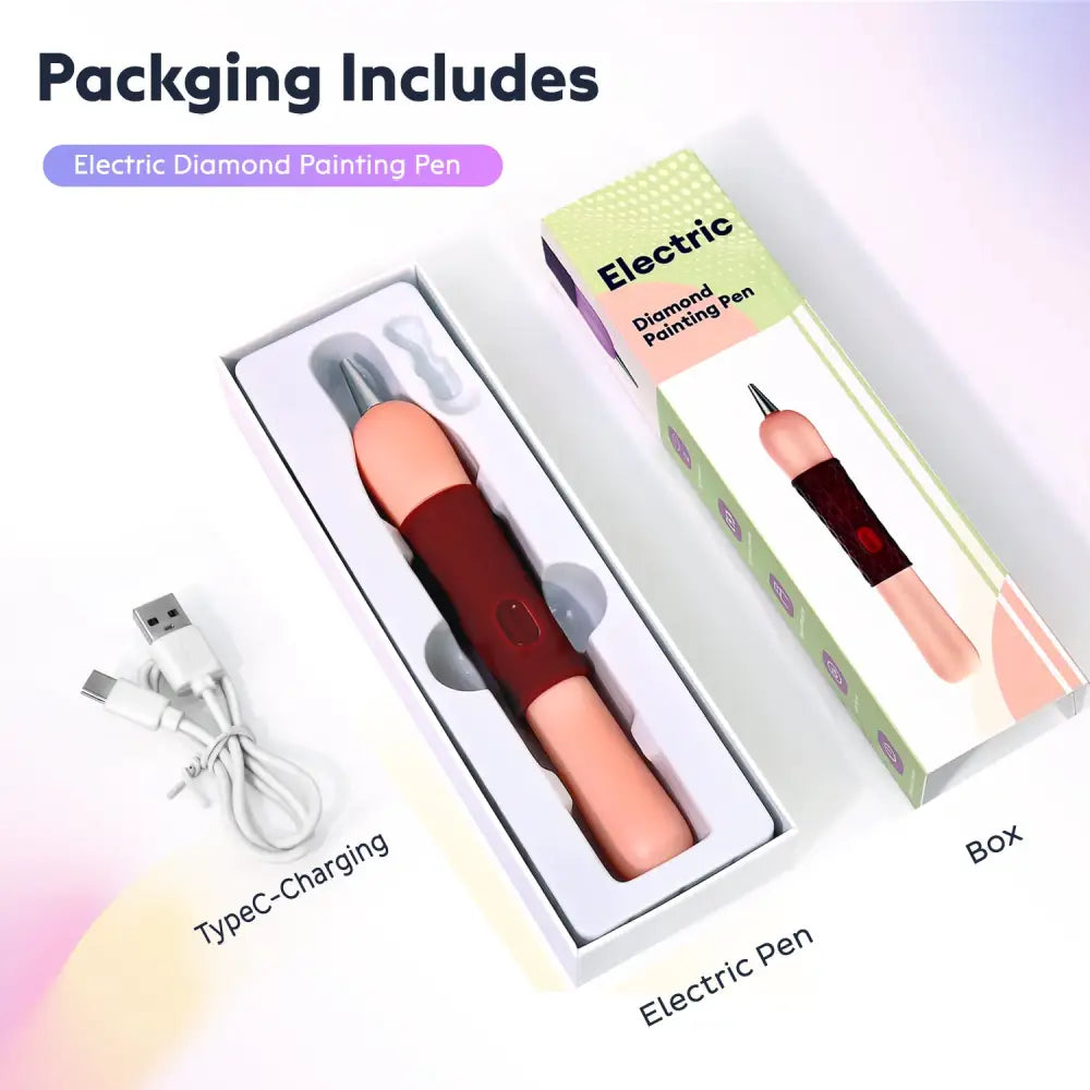 New! Electronic Diamond Painting Pen - Diamond Painting Accessory