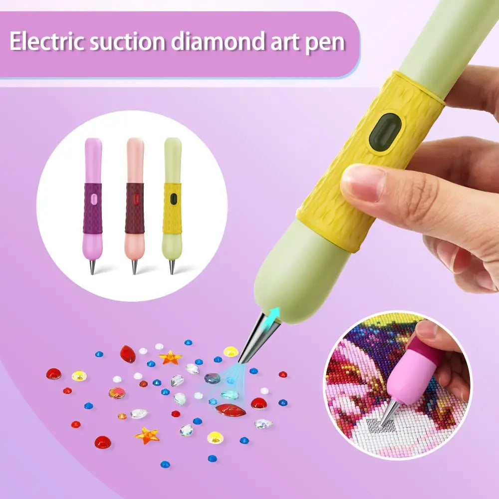 New! Electronic Diamond Painting Pen - Diamond Painting Accessory