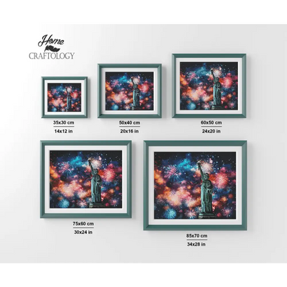 New! New Year in New York - Exclusive Premium Diamond Painting Kit - Diamond Painting Kit