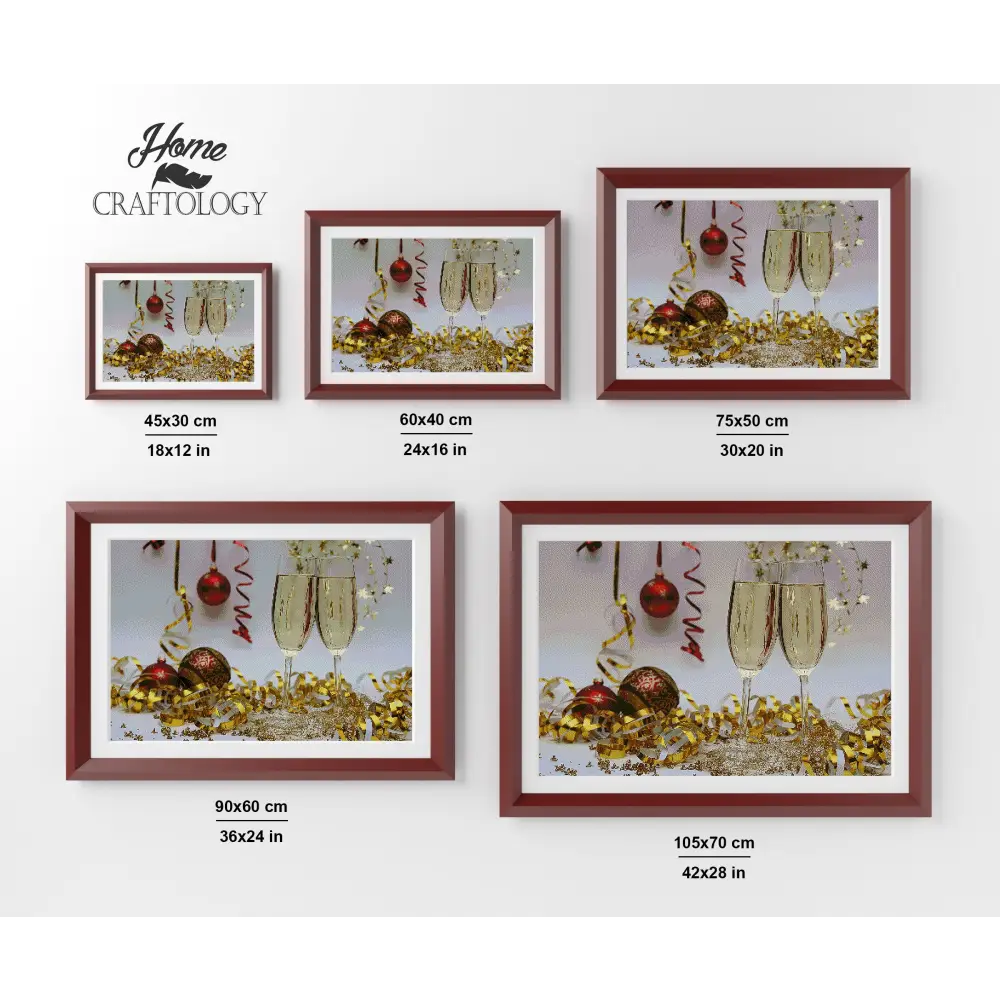 New Year Things - Premium Diamond Painting Kit - Diamond Painting Kit