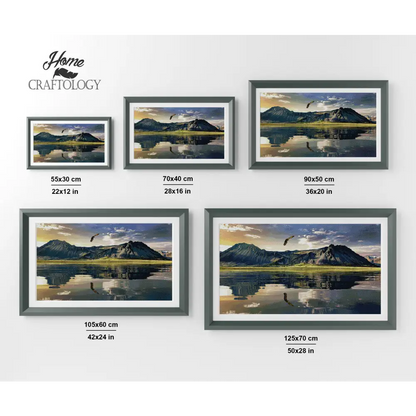 New Zealand Mountains - Premium Diamond Painting Kit - Diamond Painting Kit